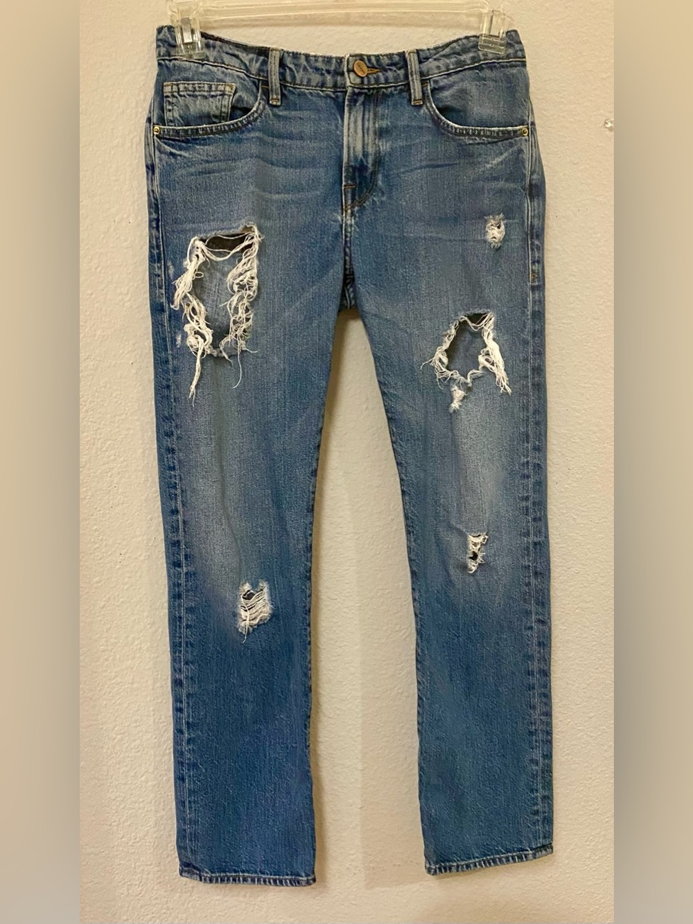 Frame Le Grande Garçon Distressed Jeans - Size 25 - EUC!